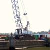 Dolphin repair barge
