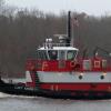 CAPT KENNETH outbound on the Nanticoke River after deliverying the Woodland Ferry  3-21-19