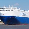 Glovis Clipper, car carrier, headed for the Port of Baltimore.